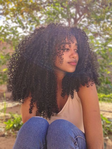 Curly Hair Tips, Curly Hair Styles Easy, Pelo Afro, Beautiful Curly Hair, Hairdos For Curly Hair, Natural Curls Hairstyles, Black Curly Hair, Curly Hair Inspiration, Curly Girl Hairstyles