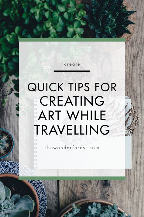 Quick Tips For Creating Art While Travelling Water Colour Travel Journal, Watercolour Travel Journal, Travel Sketch Journal, Art Travel Journal, Travel Sketchbook Ideas, Travel Watercolor Painting, Watercolor Travel Journal, Artist Diary, Traveling Artist