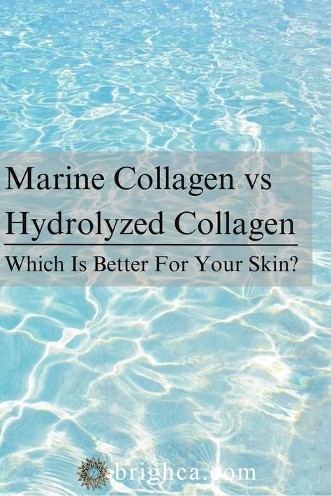 Marine Collagen Vs. Hydrolyzed Collagen: Which Is Better For Your Skin? Types Of Collagen, Marine Collagen Benefits, Collagen Hydrolysate, Collagen Facial, Collagen Benefits, Marine Collagen, Hydrolyzed Collagen, Which Is Better, Choose The Right