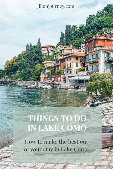 Want to travel to Lake Como, one of Italy's most beautiful regions? In my Lake Como Travel Guide I share a all the things to do in Lake Como with must sees, where to stay and tips where to eat. Click through to read my Lake Como travel guide. Camping Recipes, Lac Como, Lake Como Travel, Comer See, Recipes Summer, Summer Corn, Boat Food, Lake Como Italy, Lake Food
