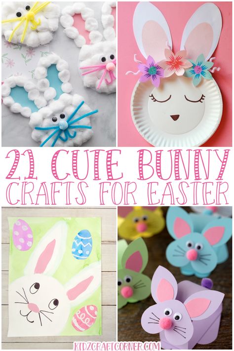 Easter Crafts Diy Kids, Easter Crafts Preschool, Easter Crafts For Toddlers, Easter Arts And Crafts, Easter Preschool, Fun Easter Crafts, Toddler Arts And Crafts, Easy Easter Crafts, Easter Bunny Crafts