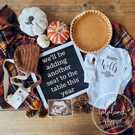 Thanksgiving Baby Announcement, Baby Announcement Template, Pregnant Life, Fall Baby Announcement, Baby Surprise Announcement, Thanksgiving Pregnancy Announcement, Digital Baby Announcement, Fall Pregnancy Announcement, November Baby