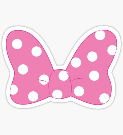 Disney Stickers | Redbubble Minnie Mouse Ribbon, Minnie Mouse Printables, Minnie Mouse Stickers, Mini Rosa, Minnie Mouse Birthday Party Decorations, Minnie Mouse Birthday Decorations, Disney Stickers, Minnie Mouse Images, Minnie Birthday Party