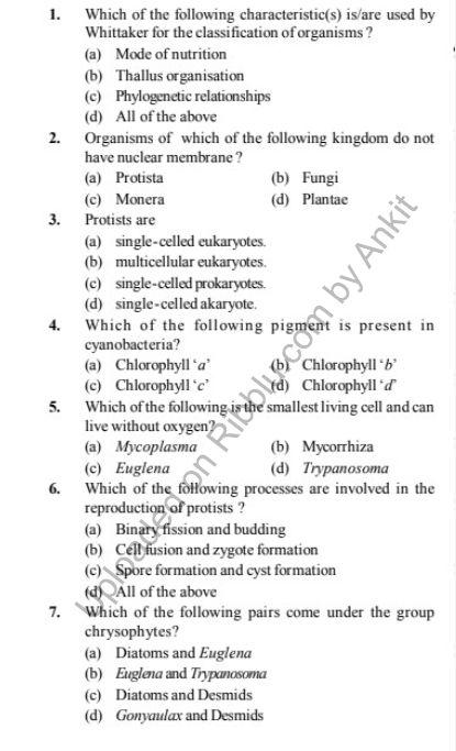 Biology MCQs ( Multiple Choice Questions ) for Class 11 Chapter Wise with Answers PDF Free Download is very important for… The post Biology MCQs for Class 11 Chapter Wise with Answers appeared first on CBSE Papers and Worksheets in PDF For free. Biology Class 11, Class 11 Biology, Neet Biology, Bio Notes, Nuclear Membrane, Learn Biology, Past Questions, Study Biology, Computer Class