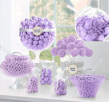 Quinceanera Snacks, Tcu Party, Purple Candy Table, Purple Candy Bar, Party Decorations Purple, Purple Table Decorations, Purple Candy Buffet, Gold Candy Buffet, Lila Party