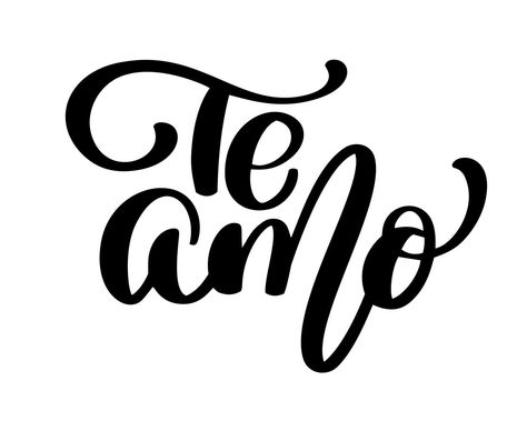 Te amo te amo texto en español caligrafía vector letras para tarjeta de San Valentín Beyoncé, Cricut, Baby Lyrics, Lettering Tutorial, Beyonce, Valentines Cards, Company Logo, Calligraphy, Tech Company Logos