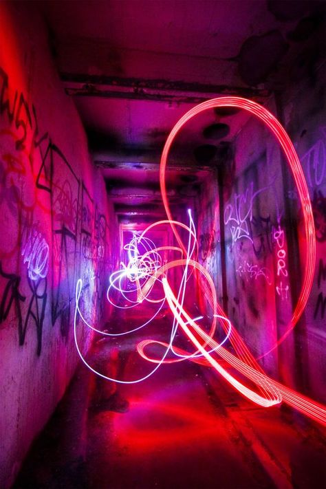 Light Painting Photography, Neon Photography, New Retro Wave, Long Exposure Photography, Light Trails, Exposure Photography, Neon Aesthetic, J Cole, Neon Art