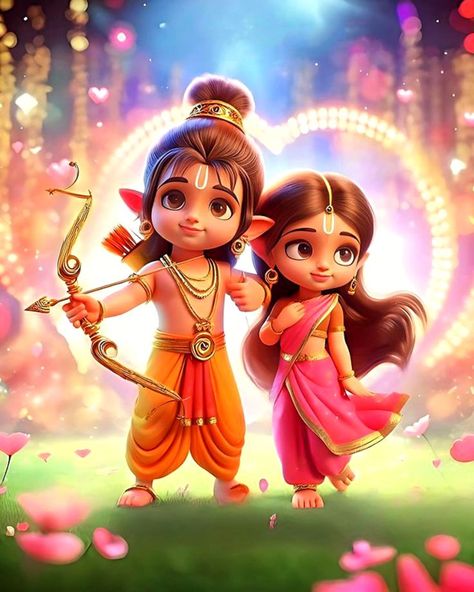 Shree Ram And Sita, Shri Ram Sita, Siya Ram Painting, Cute Ram, Ram And Sita, Venkateswara Swamy Images Hd 1080 Wallpaper, Ram Ji Photo, Ram Sita Photo, Siya Ram