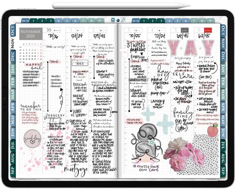 Organisation, Ipad Writing Template, Good Notes Calendar Ideas, Calander For Ipad, Good Notes Journal Ideas, How To Make Your Own Digital Planner Goodnotes, How To Make Goodnotes Planner, Digital Planner Goodnotes Aesthetic, Good Note Tutorial