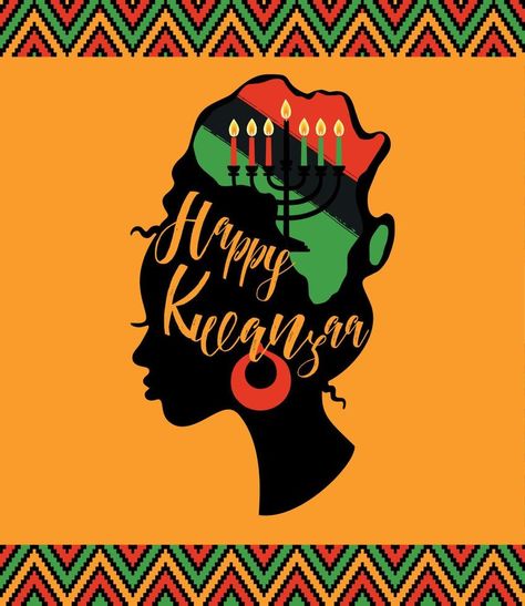 Greeting card for Kwanzaa with African women. Vector illustration. Happy Kwanzaa decorative greeting card. seven kwanzaa candles in map Africa. Kwanzaa Wallpaper, Women Vector Illustration, Kwanzaa Candles, Map Africa, Women Vector, Happy Kwanzaa, Encouraging Quotes, Black Art Pictures, Kwanzaa