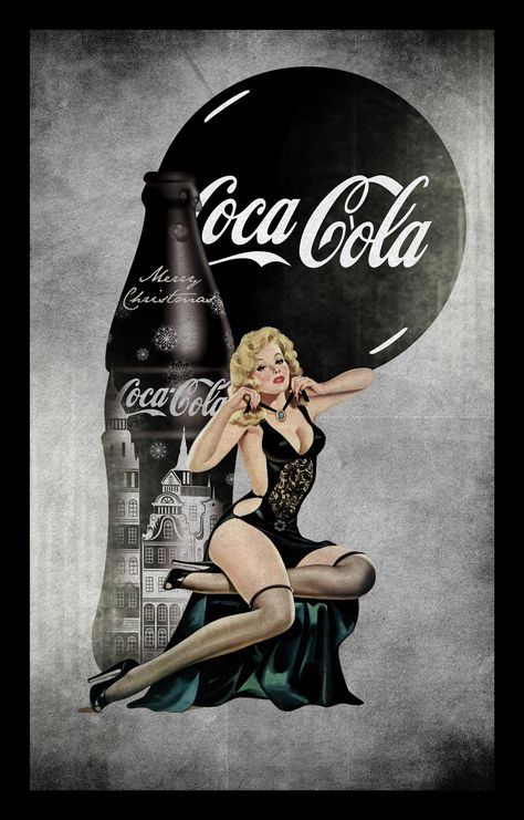 Coca Cola Poster, Fabian Perez, Arte Pin Up, Jack Vettriano, Always Coca Cola, Etiquette Vintage, Coca Cola Ad, Robert Mcginnis, Vintage Coke