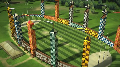 Hogwarts Mystery: Quidditch Has Arrived Harry Potter Quidditch Art, Hp Visuals, Quidditch Aesthetic, Hogwarts Visuals, Quidditch Pitch, Hogwarts Life, Commission Ideas, Harry Potter Rpg, Shifting Visuals