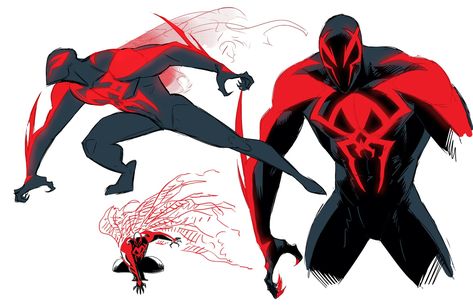 Croquis, Miguel O'hara Body Base, Kris Anka, Body Build, Character Making, Superhero Design, Comic Panels, Spiderman Art, Superhero Art