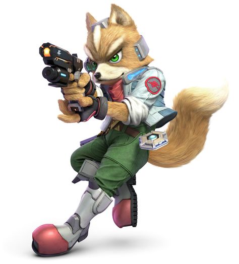 Fox McCloud from Super Smash Bros. Ultimate #illustration #artwork #gaming #videogames #characterdesign Super Smash Bros Characters, Fox Mccloud, Smash Ultimate, Nintendo Switch System, Fox Games, Switch Nintendo, Nintendo Characters, Star Fox, Smash Brothers