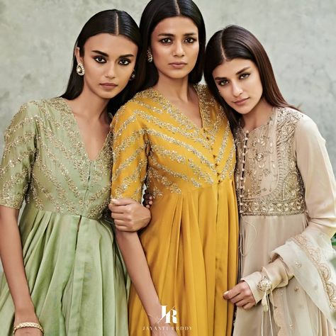 A Midsummer Dream • Spring/Summer'19 The collection lies at that intersection of reverie and reality - your interior and exterior worlds -… Designer Dresses Couture, Jayanti Reddy, Midsummer Dream, Desi Clothes, Designer Saree Blouse Patterns, Kurta Designs Women, Embroidery Suits Design, Party Wear Indian Dresses, A Line Prom Dresses