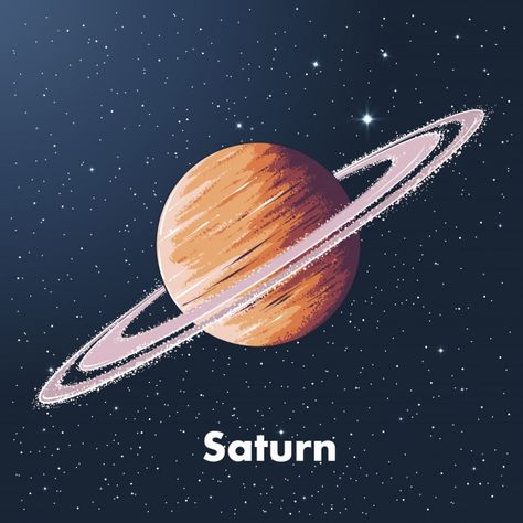 Hand drawn sketch of planet saturn in co... | Premium Vector #Freepik #vector #background #star #hand #light Aesthetic Saturn, Saturn Drawing, Saturn Art, Planet Painting, Planet Drawing, Planet Saturn, Planets Wallpaper, Space Painting, Planets Art