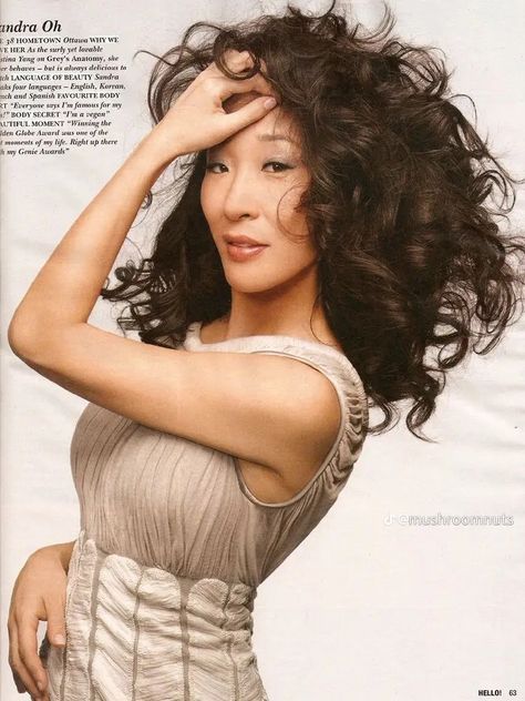 Sandra Oh Hair, Christina Yang, Chyler Leigh, Cristina Yang, Sandra Oh, Killing Eve, Trendy Hair Color, I Love Girls, Aesthetic Hair