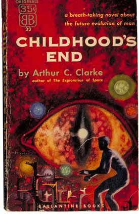 Science Fiction Books, Childhood's End, Classic Sci Fi Books, The Last Man On Earth, Arthur C Clarke, Richard Powers, Sci Fi Novels, Science Fiction Novels, Sci Fi Books