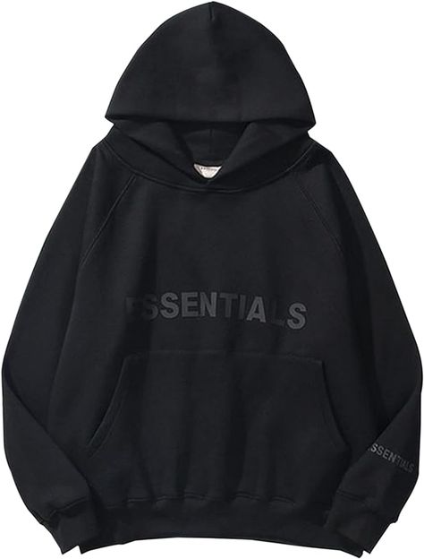 Womens Oversized Sweatshirts, Essentials Hoodie, Essential Hoodie, Cream Hoodie, Loose Hoodie, Bold Logo, Fear Of God, Oversized Sweatshirt, Quality Fashion