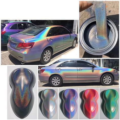 Silver White Chameleon Paint Coating Dye for Car Automotive Painting Decoration Arts Craft Nail Painting Supplies 100ml _ - AliExpress Mobile Chameleon Paint Cars, Car Colors Paint Ideas, Auto Paint Colors, Automotive Painting, Chameleon Paint, Car Paint Colors, Glitter Car, Car Paint Jobs, Car Automotive