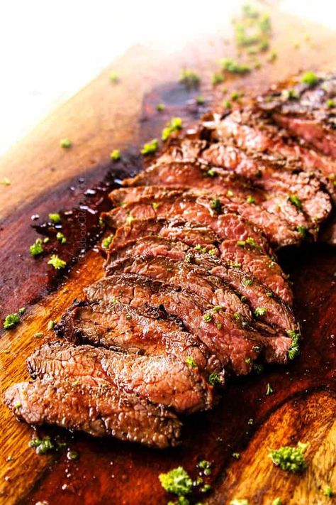 Best Flank Steak, Flank Steak Marinade, Flank Steak Recipes Grilled, Steak Medium, Marinade Flank Steak, Skirt Steak Recipes, Beef Flank, Steak Sandwiches, Steak Marinade Recipes