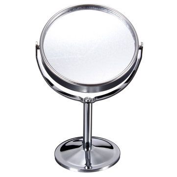 I found this amazing Magnifying Rotatable Double-Sided Desktop Cosmetic Vanity Mirror with US$11.52,and 14 days return or refund guarantee protect to us. --Newchic Makeup Stand, Face Mirror, Double Sided Mirror, Circular Mirror, Mini Makeup, Hair Removal Cream, Cosmetic Mirror, Standing Mirror, Mirrors For Sale