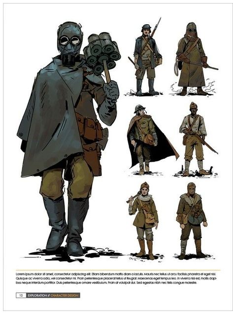 Dieselpunk, Concept Character Art, Post Apocalyptic Art, Diesel Punk, Battlefield 1, Alternate History, Post Apocalypse, Modern Fantasy, Armor Concept