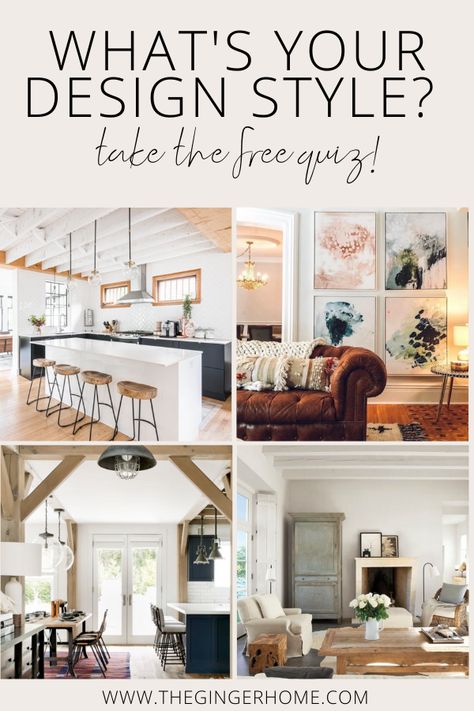 Different Home Interior Styles, Home Decor Design Styles, Home Decor Categories, How To Style A Home, What’s My Home Decor Style, Different House Decor Styles, How To Find Your Decorating Style, Types Of Farmhouse Style, How To Decorate My Home