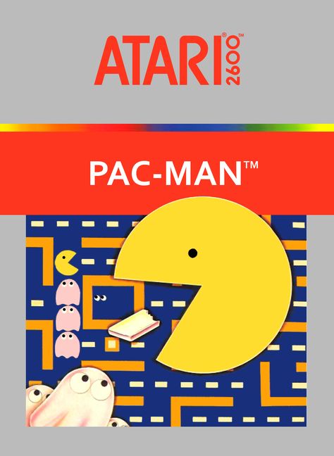 In 1982, Atari Inc. released a port of Namco's hit arcade game Pac-Man for its Atari 2600 video game console. Atari Video Games, Atari 2600 Games, Atari Games, Vintage Video Games, Childhood Memories 70s, Atari 2600, Retro Arcade, School Games, Retro Video Games