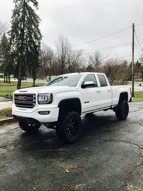 My 2017 gmc sierra sle elevation Jacked Up Trucks, Jeep Wrangler Pickup Truck, Gmc Sierra Sle, Kids Phone Cases, Gmc Suv, Kids Phone, Gmc Trucks Sierra, Trucks Lifted Diesel, Future Trucks