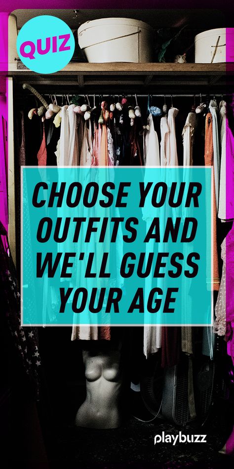 Choose your outfits and we'll guess your age ************ Playbuzz Quiz Quizzes Personality Quiz Buzzfeed Quiz Fashion Style Sense Look Design Style Kardashian Marie Kondo Chose Your Outfit, My Style Quiz, Fashion Quizzes, Fashion Styles Types, Outfits Quiz, Personality Quizzes Buzzfeed, Fashion Quiz, Choose Your Outfit, Best Buzzfeed Quizzes