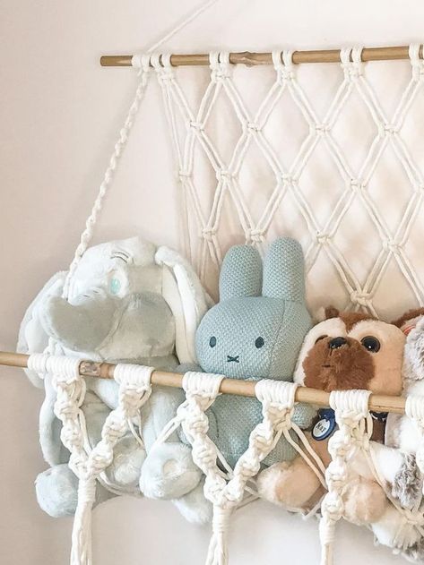 Macrame Baby Room Decor, Macrame Functional, Macrame For Kids Room, Baby Macrame Ideas, Nursery Macrame Wall Hanging, Macrame For Kids, Macrame Kids Room, Macrame Room Decor, Functional Macrame