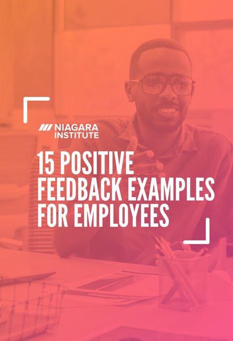 Feedback is an essential tool in people management. Looking for some positive feedback examples for employees? Check out all 15 on the blog. Positive Reinforcement At Work, Managing Negative Employee, Positive Feedback Quotes, Feedback Quotes Positive, Constructive Feedback Examples, Employee Feedback Ideas, Positive Feedback For Employees, Employee Evaluation Comments, Employee Reviews Phrases