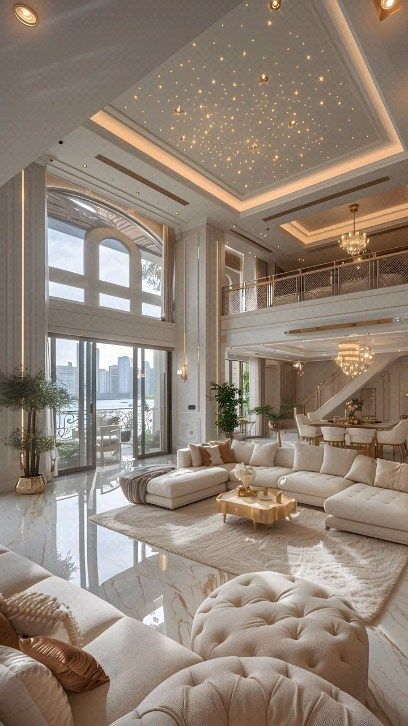 Luxee Nest | Pure luxury at every turn. Welcome home! ✨ . . #LuxuryLiving #homedesign #billionaire | Instagram Big Houses Inside, Relaxing Pics, Nice Apartments, Modern Mansion Interior, Big Houses Interior, Billionaire Homes, Home Sanctuary, Big Home, Luxury Mansions Interior