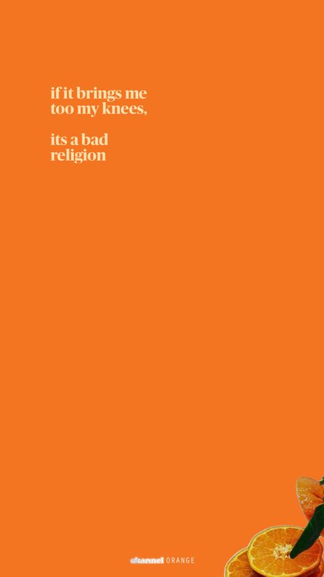 wallpaper frank ocean Frank Ocean Lyrics, Chanel Orange, Frank Ocean Wallpaper, Channel Orange, Orange House, Ocean Wallpaper, Matching Wallpaper, Orange Wallpaper, Music Heals