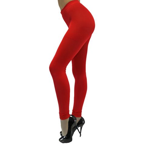 Red Footless Capri Tights With Lace Bottom ($11) ❤ liked on Polyvore featuring intimates, hosiery, tights, red, lace stockings, red footless tights, tall tights, footless stockings and red pantyhose Red Pantyhose, Lace Stockings, Footless Tights, Graphic Leggings, Diva Fashion, Red Lace, Resort Wear, One Size Fits All, Lady In Red