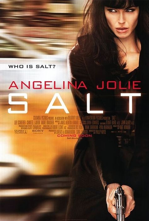 Salt Salt Angelina Jolie, Evelyn Salt, Angelina Jolie Movies, Liev Schreiber, Bon Film, Poster Shop, See Movie, Cinema Film, James Cameron