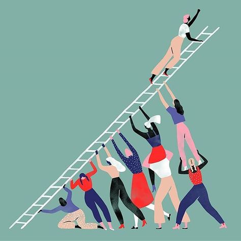 Women Supporting Women | Monica Garwood Feminist Art, Women Empowerment Art, Empowerment Art, Job Reference, Feminism Art, Women Rights, Women In Music, Woman Illustration, Art Et Illustration