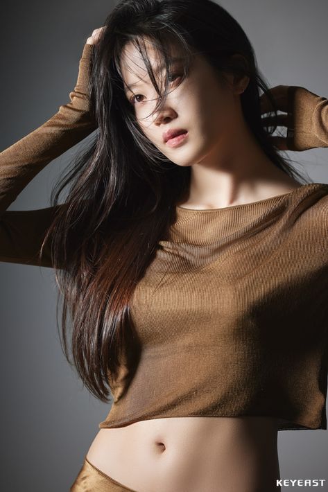 Mun Ka Young Photoshoot, Moon Gayoung Photoshoot, Korean Female Faceclaims, Korean Actress Photoshoot, Mun Ka Young, Neon Photography, Moon Ga Young, Black Curls, Korean Models