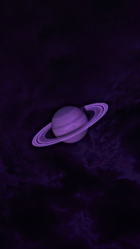 Saturn purple wallpaper Dark Phone Wallpapers Purple, Purple Saturn Wallpaper, Saturn Aesthetic Wallpaper Iphone, Purple Theme Wallpaper Iphone, Purple Saturn Aesthetic, Saturn Wallpaper Desktop, Aesthetic Saturn Wallpaper, Saturn Lockscreen, Purple Moon Aesthetic Wallpaper