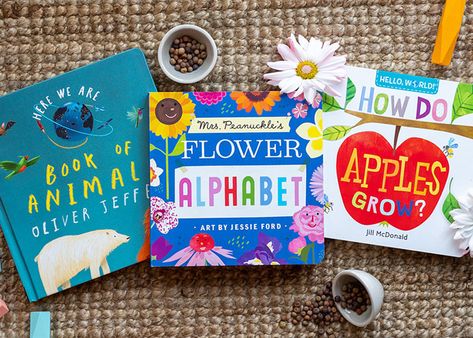 The Best Nonfiction Books for Toddlers | Brightly Informational Books, Best Nonfiction Books, Fiction Books For Kids, Apple Alphabet, Gail Gibbons, Books For Toddlers, Can You Find It, National Geographic Kids, Vocabulary Building