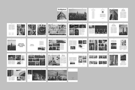 Architecture Journal Layout, Magazine Photography Layout, Photo Magazine Layout, Artist Portfolio Design, Architecture Book Layout, Architecture Magazine Layout Design, Layout Architecture Portfolio, Architecture Lookbook, Architecture Magazine Layout