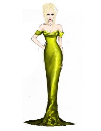 I would kill for this dress. But I wouldn't look as good as Miss Aguilera Burlesque Film, Burlesque Shoes, Runway Gowns, Burlesque Costumes, Theatre Costumes, Fashion Illustration Sketches, Illustration Fashion Design, Modieuze Outfits, Movie Costumes