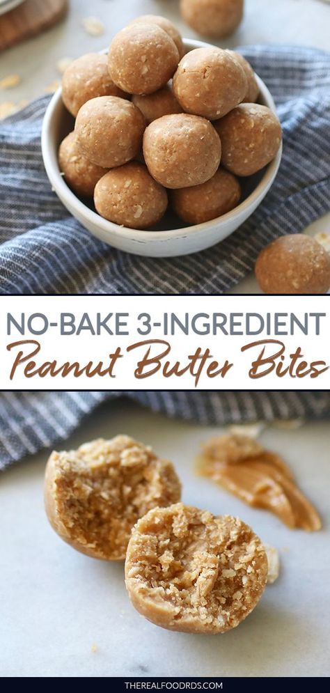 Butter Bites, Kid Foods, Peanut Butter Bites, Smart Snacks, Real Food Dietitians, Fat Bomb Recipe, Photo Food, Peanut Butter Balls, Snack Options