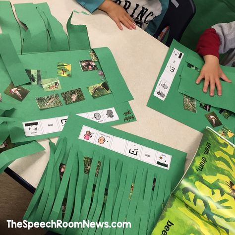 Speech Therapy Themes, Speech And Language Activities, Speech Therapy Activities Language, Spring Speech Therapy, Speech Crafts, Speech Therapy Crafts, Preschool Speech Therapy, Speech Articulation, Language Therapy Activities