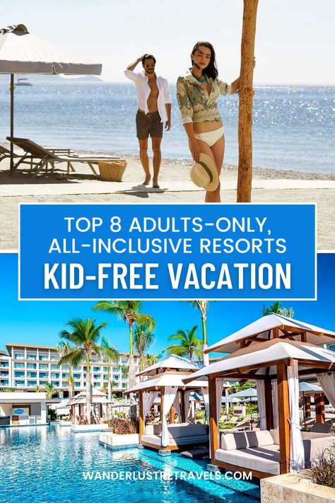 Calling all adventure-seeking adults in need of a well-deserved break from the chaos of parenthood! Get ready to embark on a kid-free vacation filled with relaxation, romance, and plenty of adult fun. I’ve curated a list of the top 8 adults-only, all-inclusive resorts that cater to your desire for uninterrupted moments and carefree indulgence. Secrets Resorts All Inclusive, Adult Only Resorts Usa, All Inclusive Resorts In The Us, Cheap All Inclusive Resorts, Pets Hotel, Cheapest All Inclusive Resorts, Romantic Cabin Getaway, Best Tropical Vacations, Ladera Resort
