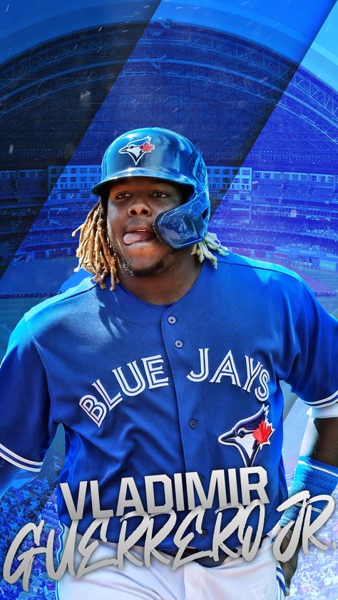 Toronto Blue Jays Big Four Wallpapers (2019) on Behance Baseball Images, Baseball Graphics, Mlb Pictures, Vladimir Guerrero Jr, Baseball Videos, Baseball Wallpaper, Mlb Wallpaper, Blue Jays Baseball, Vladimir Guerrero