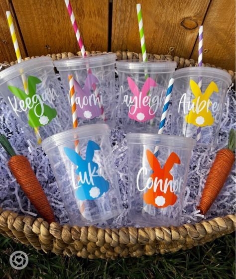 $4, personalized Easter bunny cup #etsy #etsyfind #easter #eastergift #easterbasketstuffer #personalized #personalizedgift #under10 #giftsunder10 #budgetfriendly #budgetfinds #eastercup Follow my shop @meginthelou on the @shop.LTK app to shop this post and get my exclusive app-only content! #liketkit #LTKGiftGuide #LTKSeasonal #LTKkids @shop.ltk https://liketk.it/45aBv Kids Easter Gifts, Easter Party Favors, Easter Classroom, Easter Cups, Kids Easter Party, Easter Party Favor, Easter Buckets, Personalized Easter Gifts, Easter Basket Stuffers