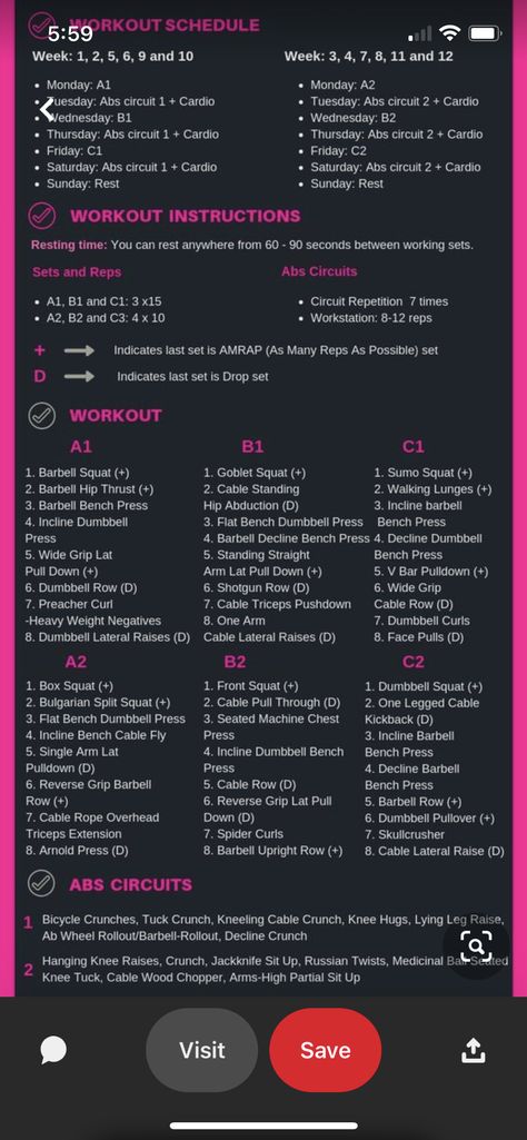 Gym 2 Days A Week, Monday To Saturday Workout Plan, Weekly Full Body Workout Plan Gym, Full Body Workout Schedule Gym, Leg Day Schedule, Cardio Day Gym Workout Plans, Gym Day Schedule, Monday Full Body Workout, 3 Day A Week Full Body Workout