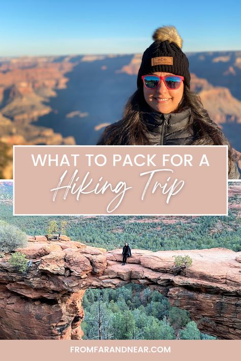 Carrying proper hiking equipment, like having the correct gear and clothing, is key to a successful trip. There are some essential items that I always make sure to have with me when I go on hiking trails. Use my packing list for day hiking trips, but revise as needed based on the weather, season, and length of your hiking trip! 4 Day Trip Packing List Fall, Hiking Trip Packing List, Day Hiking Packing List, Summer Travel Packing, Day Hike Packing List, Packing List Spring, Fall Packing List, Hiking Checklist, Montana Hiking